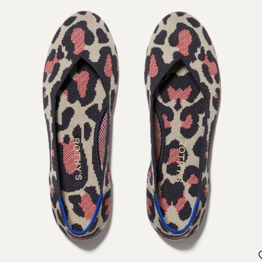 Retired Rothy’s Red Cat Flat size 6.5